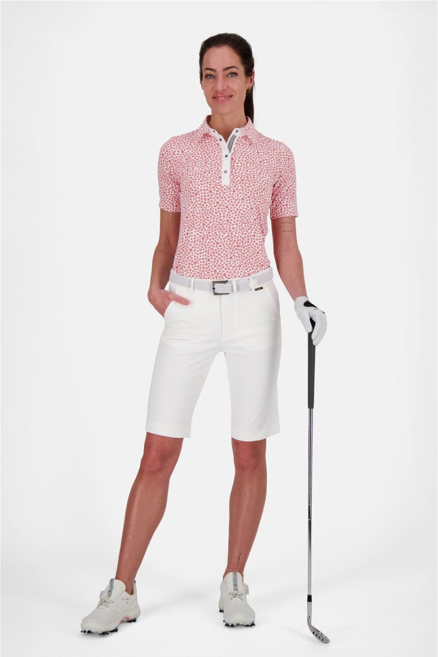 Bekleidung MDC Polo | Mdc - Floral Print Golf Polo