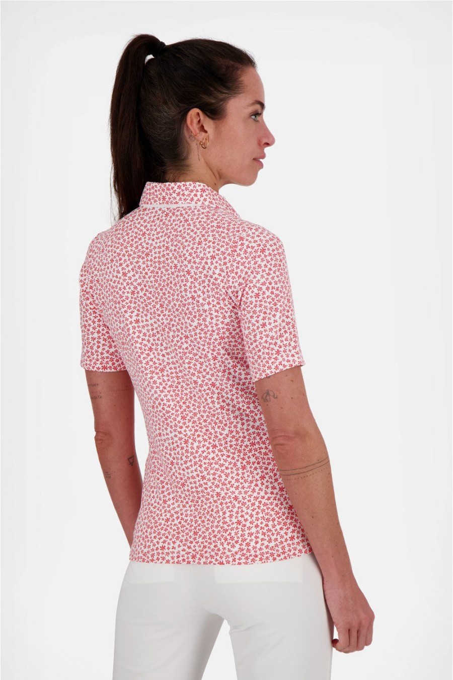 Bekleidung MDC Polo | Mdc - Floral Print Golf Polo