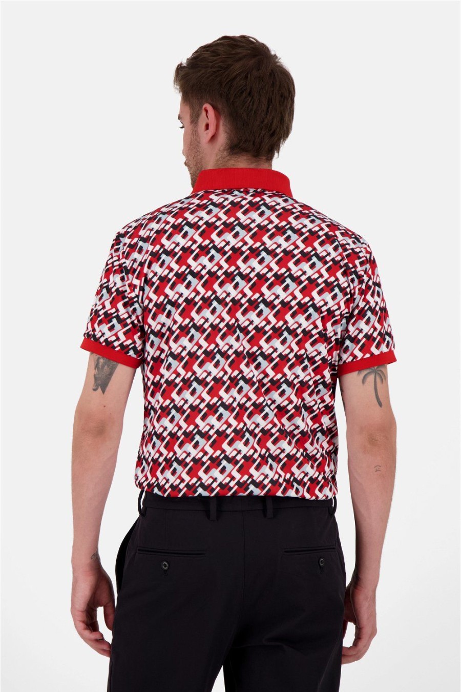 Bekleidung J.LINDEBERG Polo | J.Lindeberg - Tour Tech Reg Fit Print Polo