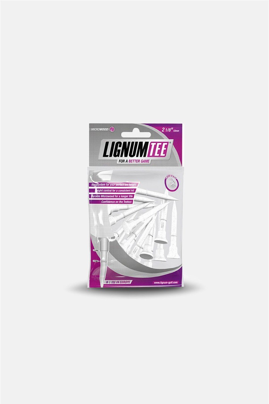 Equipment LIGNUM Tees | Lignum - Lignum Tees 25Er Packs 2 " (53 Mm)