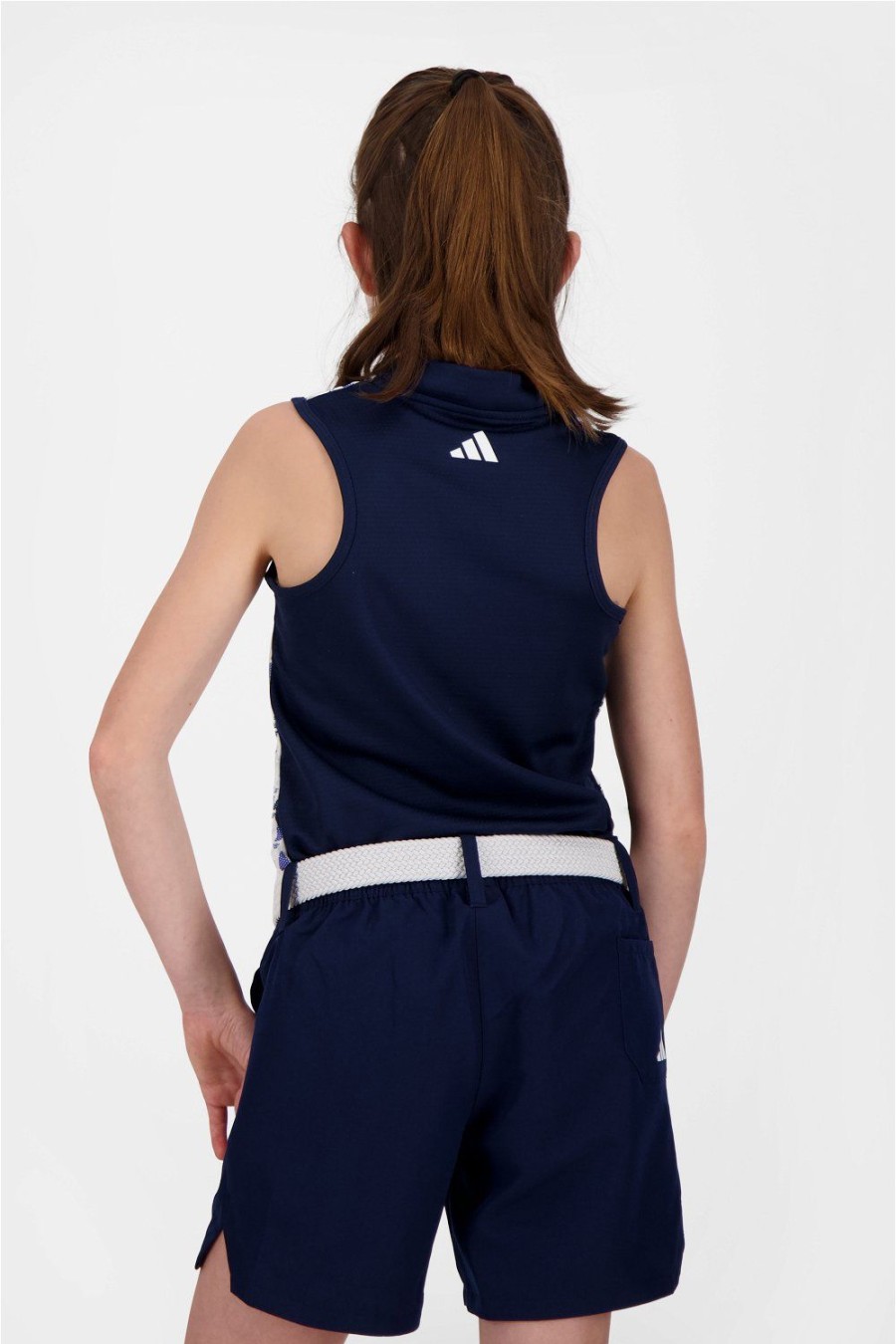 Bekleidung ADIDAS Polo | Adidas - Girls Sleeveless Printed Polo