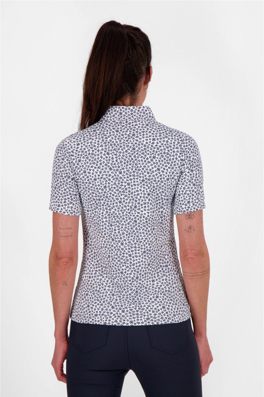 Bekleidung MDC Polo | Mdc - Floral Print Golf Polo