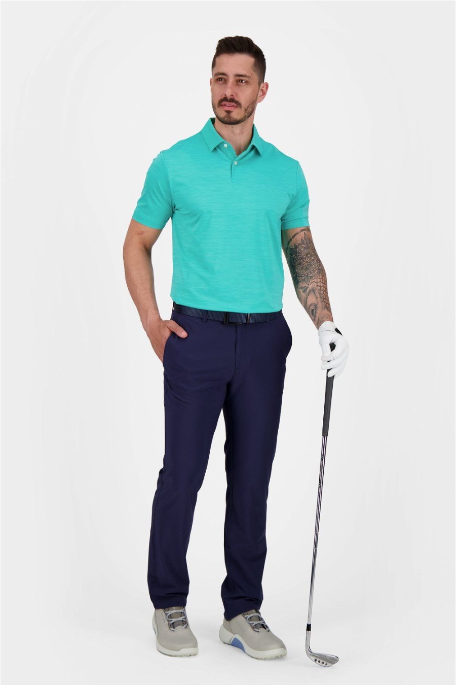 Bekleidung JACK NICKLAUS Polo | Jack Nicklaus - Tonal Solid Poloshirt