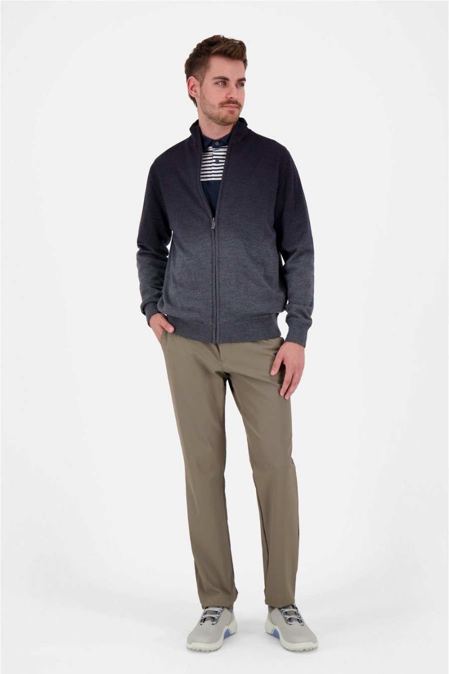 Bekleidung JACK NICKLAUS Jacken | Jack Nicklaus - Full Ombre Cardigan