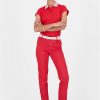 Bekleidung JACK NICKLAUS Hosen | Jack Nicklaus - Solid Pant With Print Waistband