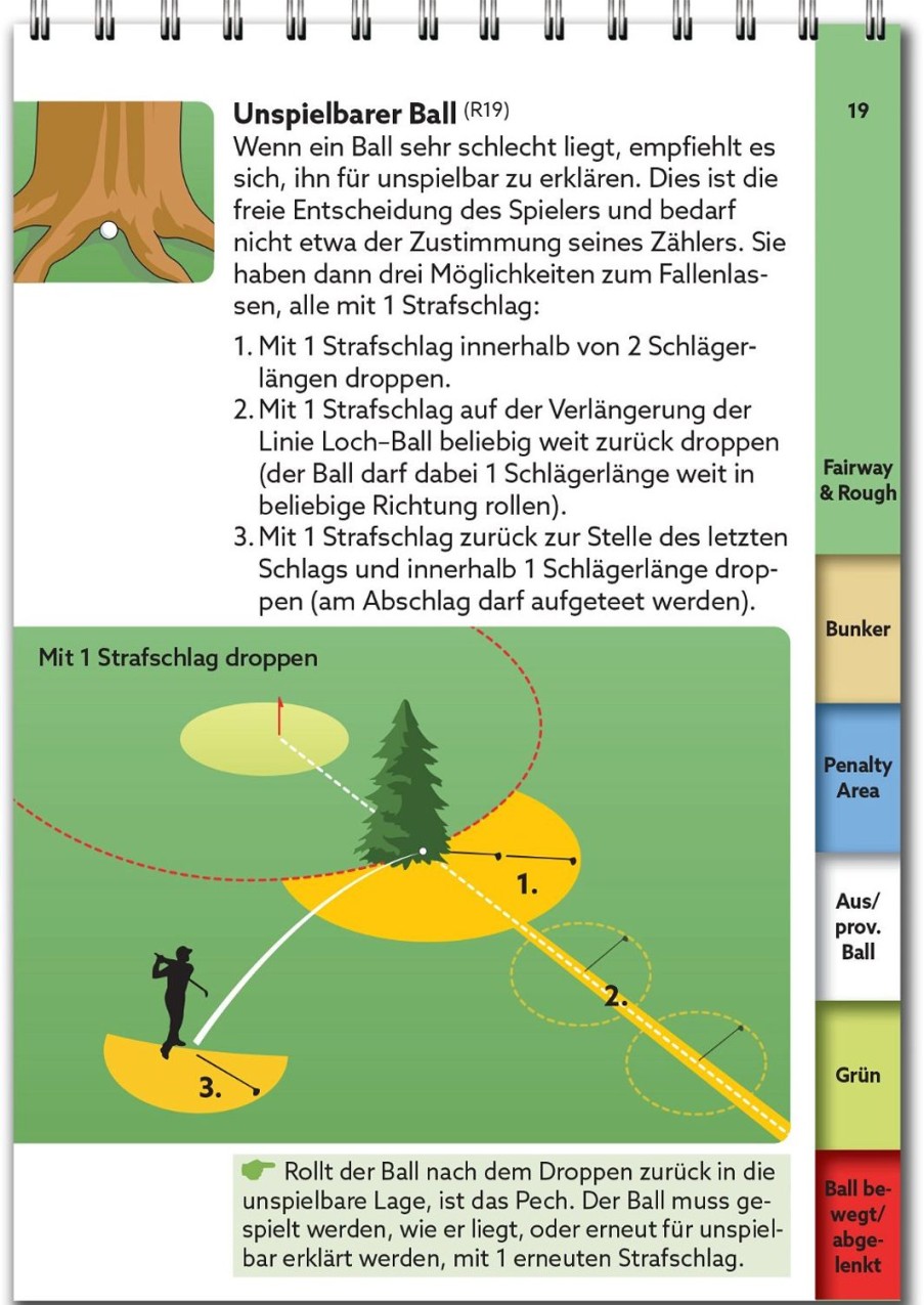 Zubehor Bu00dcCHER Geschenkartikel | Bucher - Golfregeln Kompakt New 2023 Deutsch