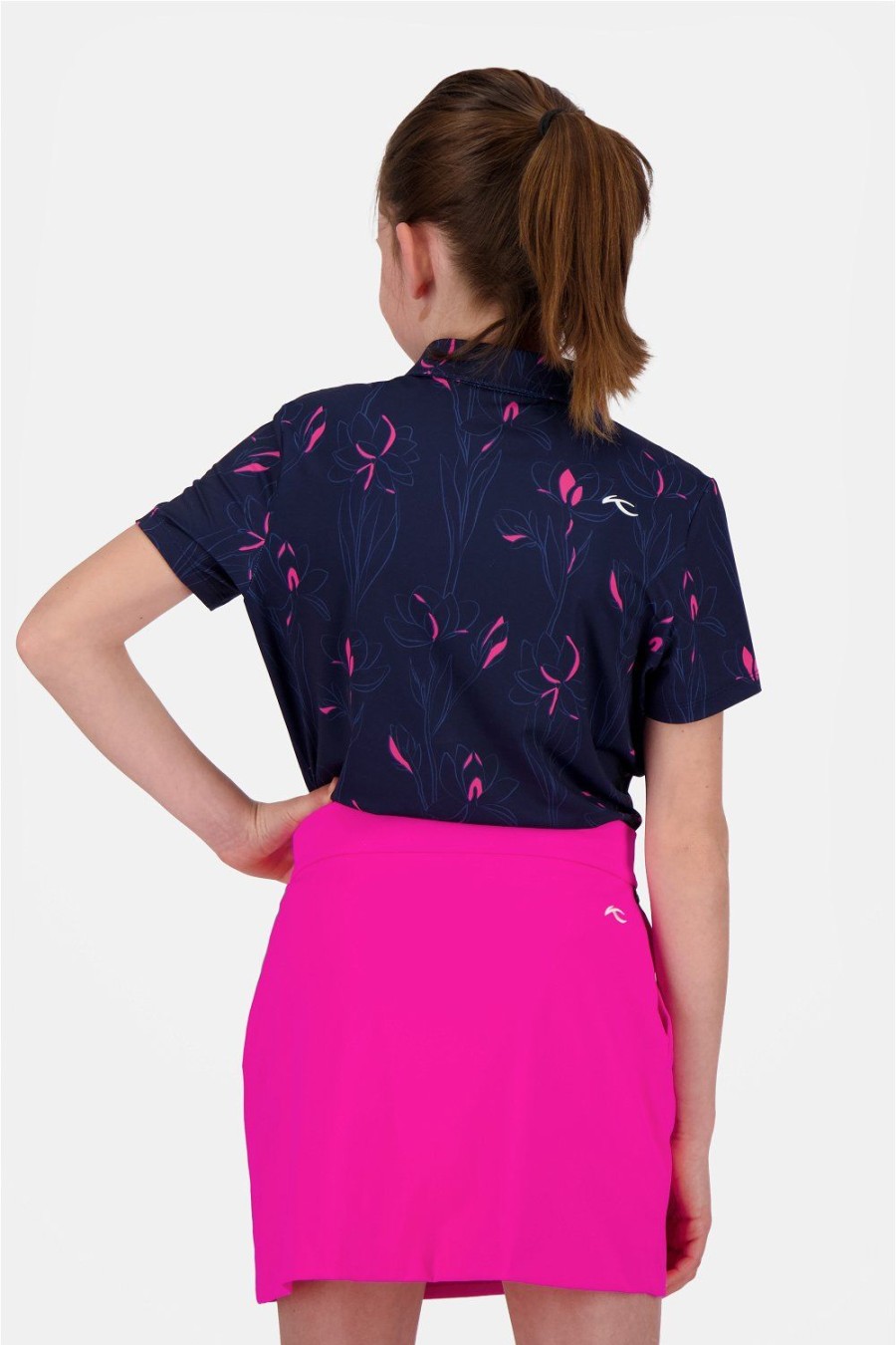 Bekleidung KJUS Polo | Kjus - Girls Printed Polo S/S