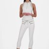 Bekleidung MDC Hosen | Mdc - 4Way Stretch Double Zip Cropped Pants