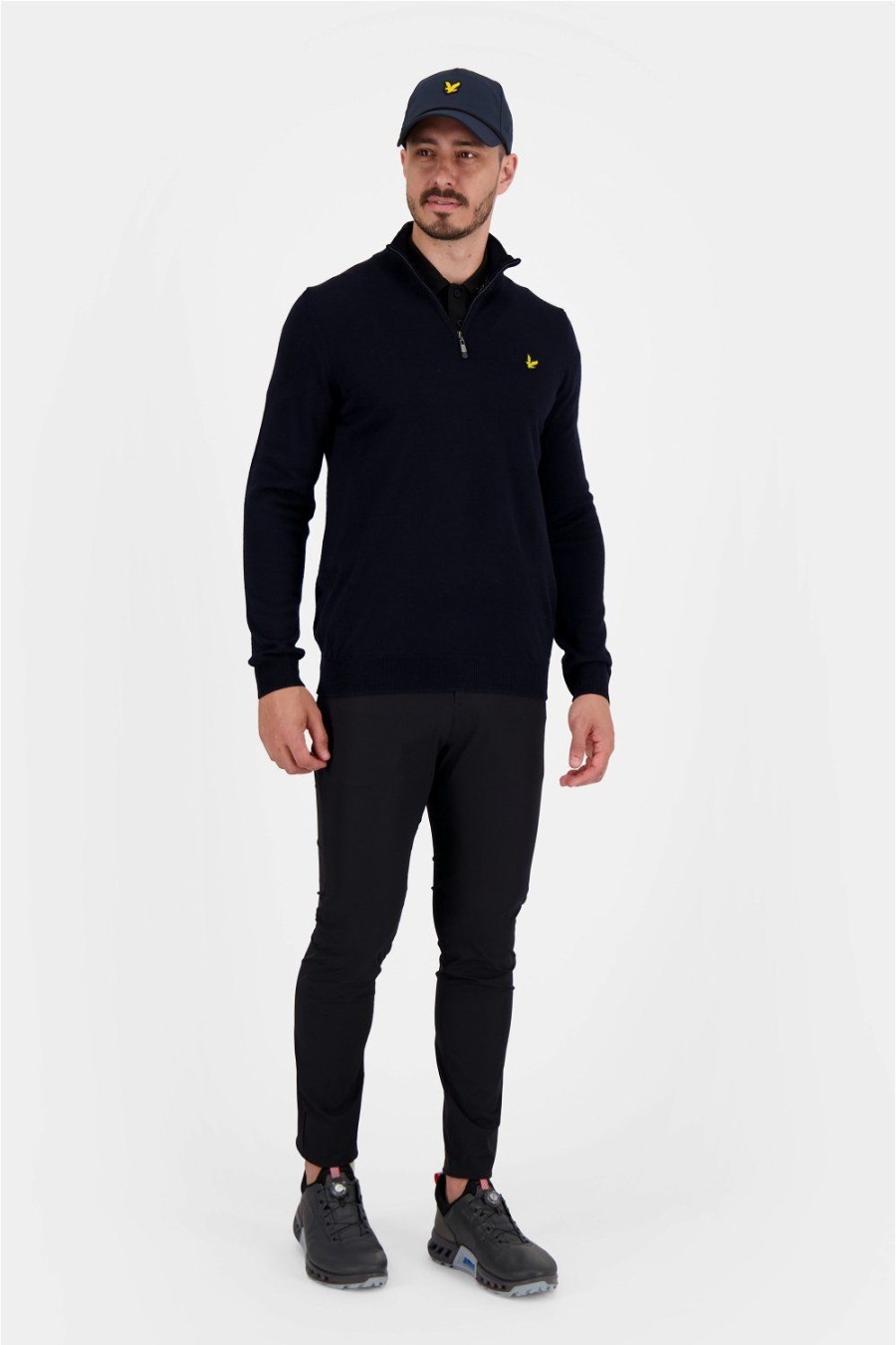 Bekleidung Lyle & Scott Pullover | Lyle & Scott - Merino 1/4 Zip Jumper