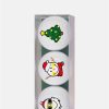 Zubehor SPORTIQUES Geschenkartikel | Sportiques - Golfballe Smiley Xmas