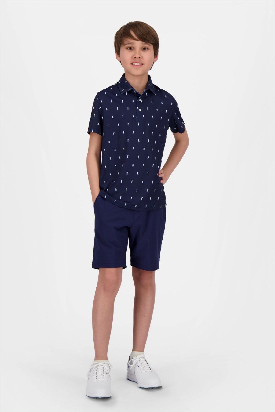 Bekleidung KJUS Polo | Kjus - Boys Golfer Polo S/S