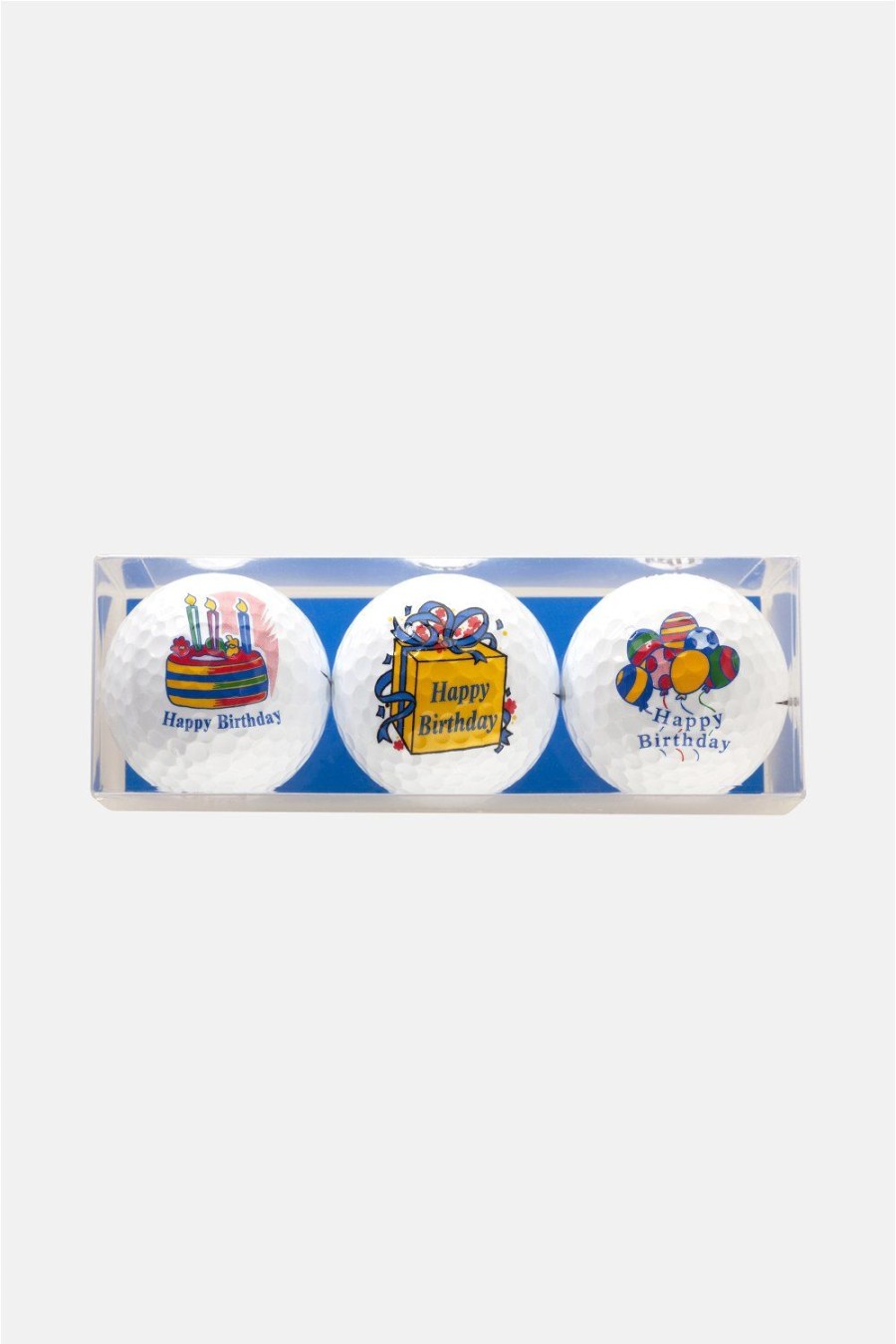 Zubehor SPORTIQUES Geschenkartikel | Sportiques - Golfballe "Happy Birthday"