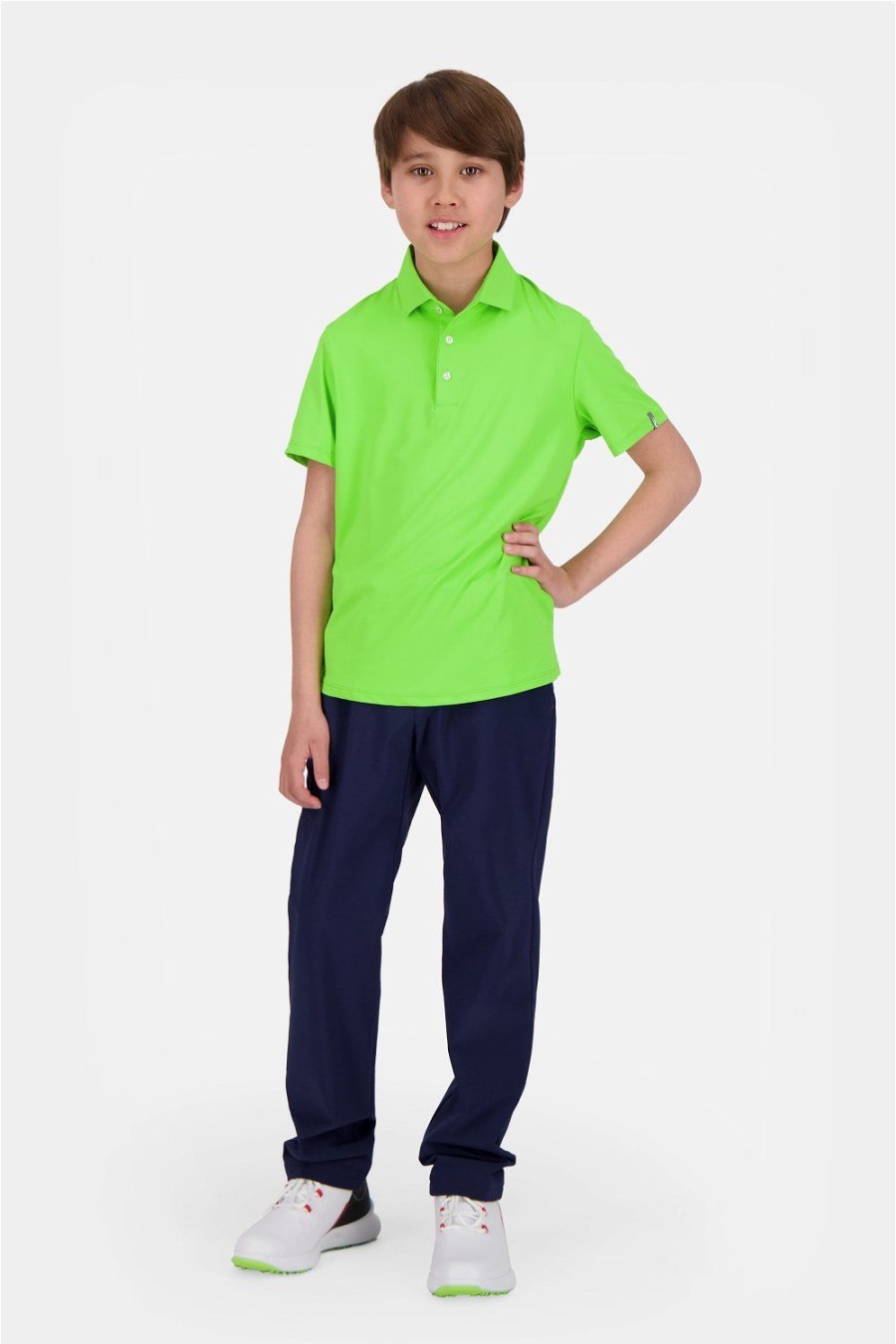 Bekleidung KJUS Polo | Kjus - Boys Polo Self Collar S/S