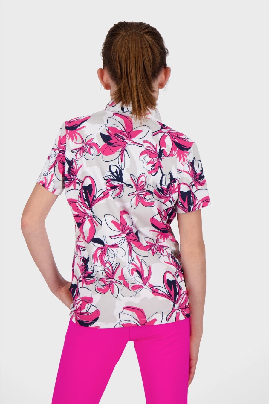 Bekleidung KJUS Polo | Kjus - Girls Printed Polo S/S