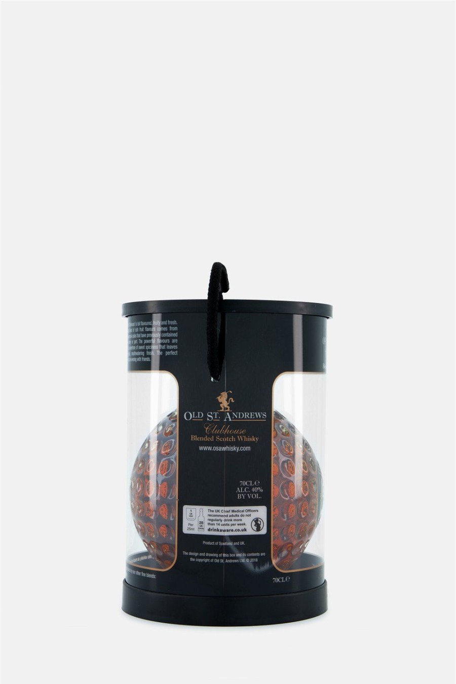 Zubehor SPORTIQUES Geschenkartikel | Sportiques - Scotch Whisky Golfball-Flasche